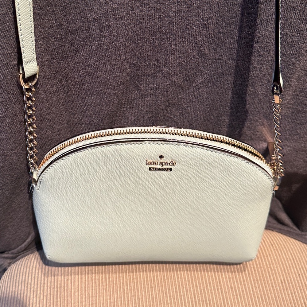 Kate Spade Spencer Small Dome Crossbody in Crystal Blue